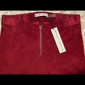 Alice ans Olívia 100% Lamb skin Leather size 0